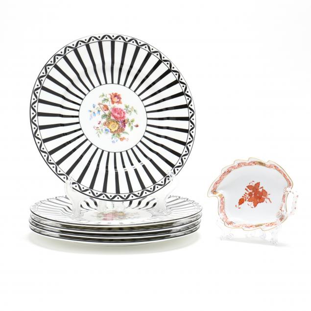 COALPORT AND HEREND PORCELAIN