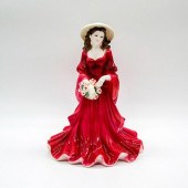 COALPORT BONE CHINA FIGURINE,