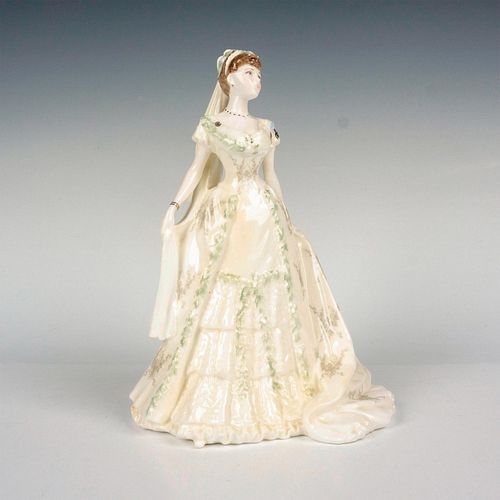 COALPORT BONE CHINA FIGURINE, QUEEN