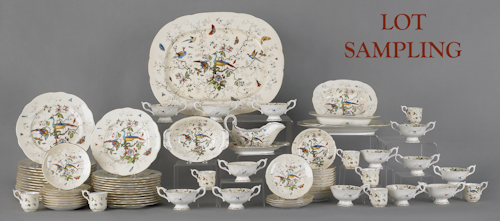 Coalport Cairo pattern dinner