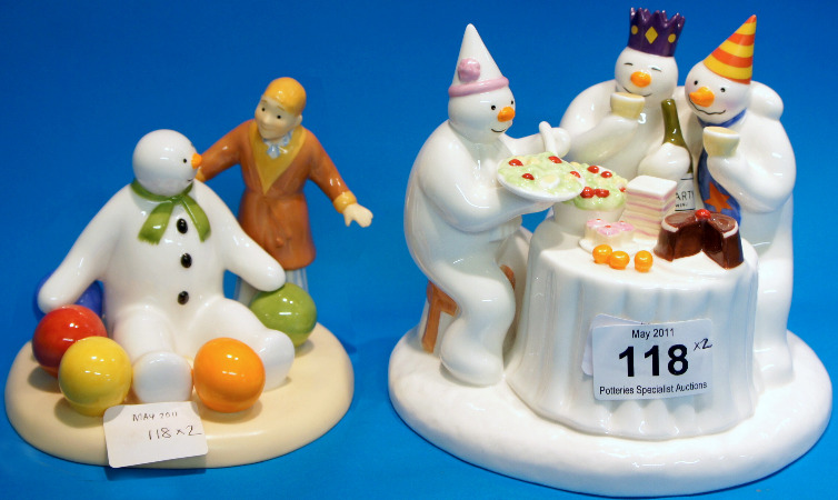 Coalport Characters Snowman