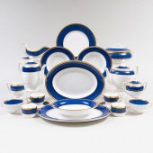 COALPORT COBALT GROUND PORCELA