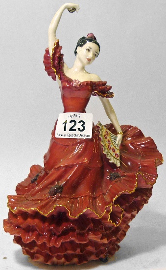 Coalport Figure Flamenco Limited