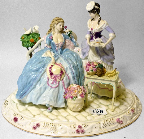 Coalport Figure group 250th