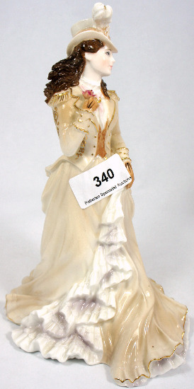 Coalport Figure Helena Riding In
