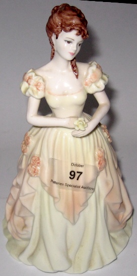 Coalport Figure Karen from Ladies
