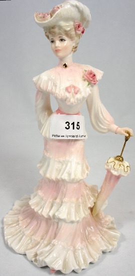 Coalport Figure La Belle Epoque