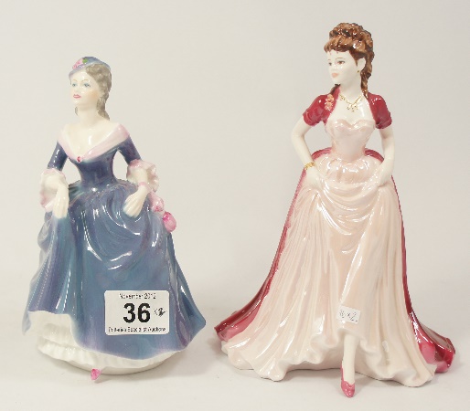 Coalport Figure Ladies of Fashion