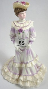 Coalport Figure Louisa at Asco