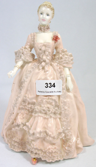 Coalport Figure Madame de Pompadour
