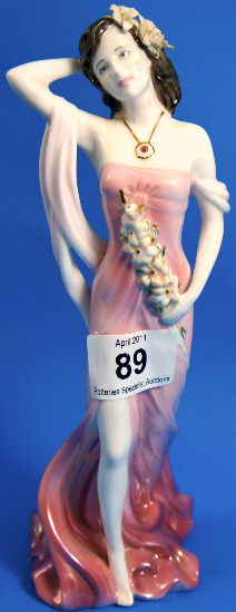 Coalport Figure Ruby Limited