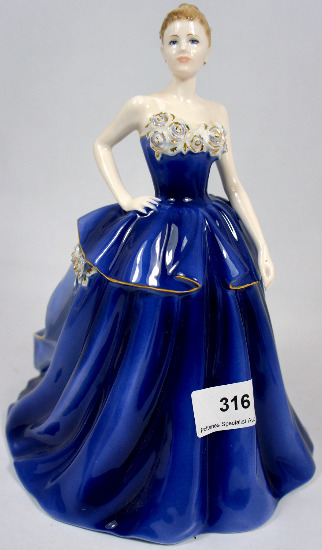Coalport Figure The Jubilee Ball