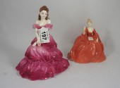 Coalport Figures Mary and Nata