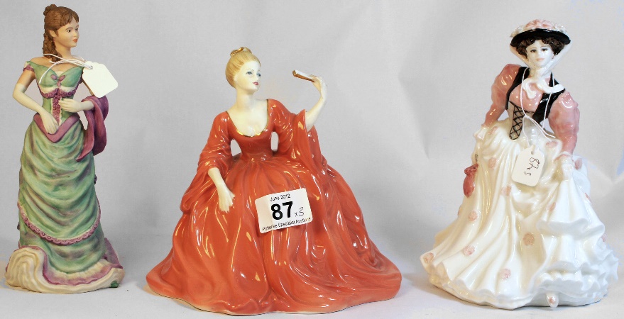Coalport Figures Minster Belle Made