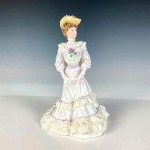 COALPORT FIGURINE, LOUISA AT A