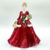 COALPORT FIGURINE, MERRY CHRIS