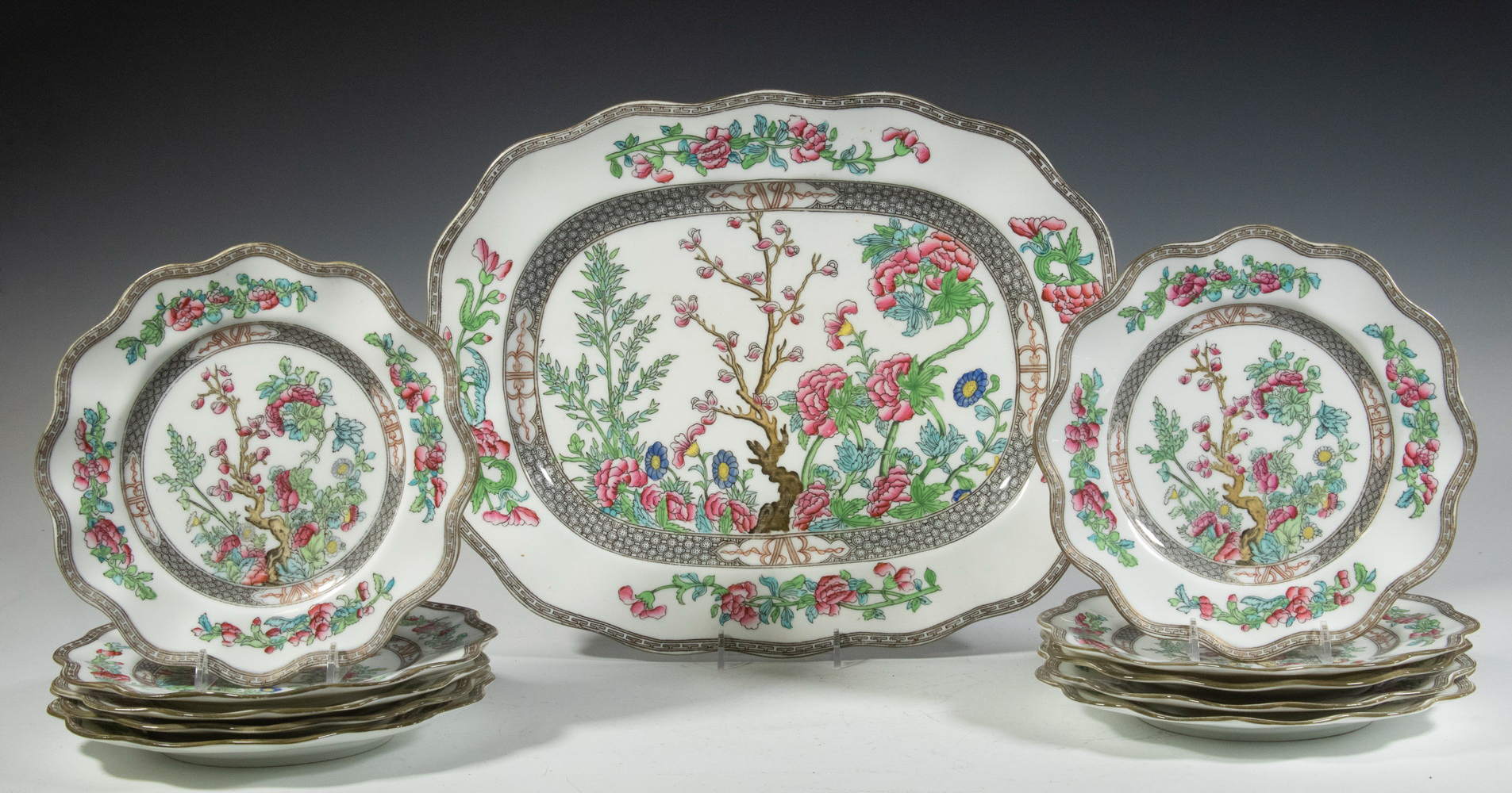 COALPORT "INDIAN TREE" CHINA