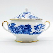 COALPORT MINIATURE SUGAR BOWL,