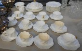 COALPORT PARCEL GILT PORCELAIN