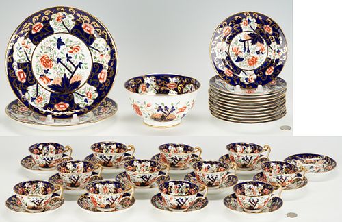 COALPORT PORCELAIN DESSERT SET,