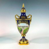 COALPORT WINDSOR VASE, COMMEMO