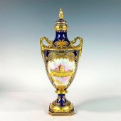COALPORT WINDSOR VASE, QUEEN E