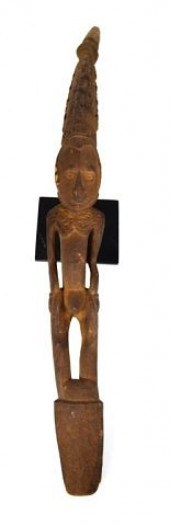 COAST SEPIK CANOE PROW FIGUREC