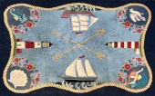COASTAL COLLECTIONS HOOKED RUG