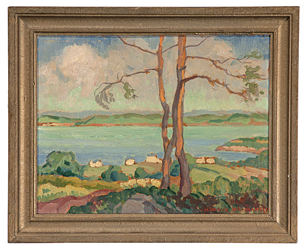 Coastal Landscape by Alexander
