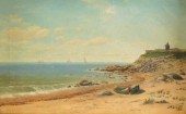 COASTAL SCENE, AMERICAN SCHOOL