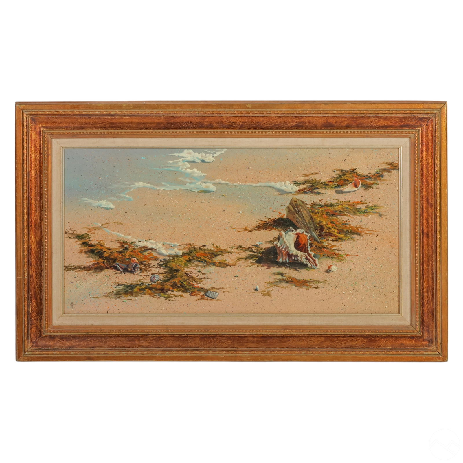 COASTAL SEASHELL AND DRIFTWOOD