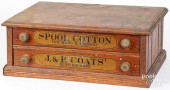 COATS SPOOL CHEST<br>J&P Coats