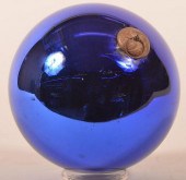 COBALT BLUE GLASS BALL FORM GE