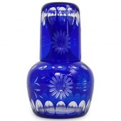 COBALT BLUE GLASS BEDSIDE CARA