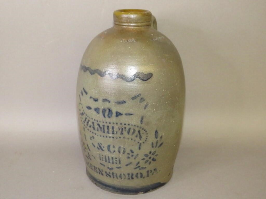 COBALT DECORATED J. HAMILTON & CO