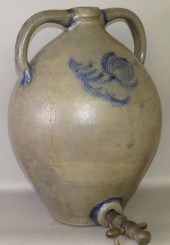 COBALT DECORATED STONEWARE COO