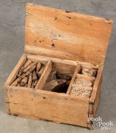 COBBLER'S CHEST WITH TOOLS. 18