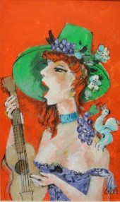COBELLE Charles. Oil/Canvas of