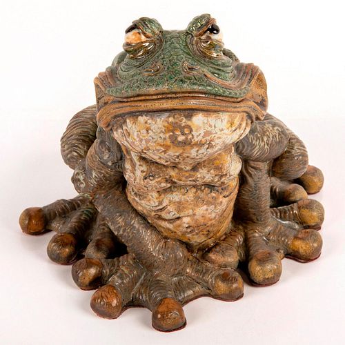 COBRIDGE STONEWARE ANDREW HULL FROG
