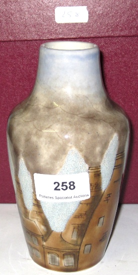 Cobridge Stoneware Vase decorated