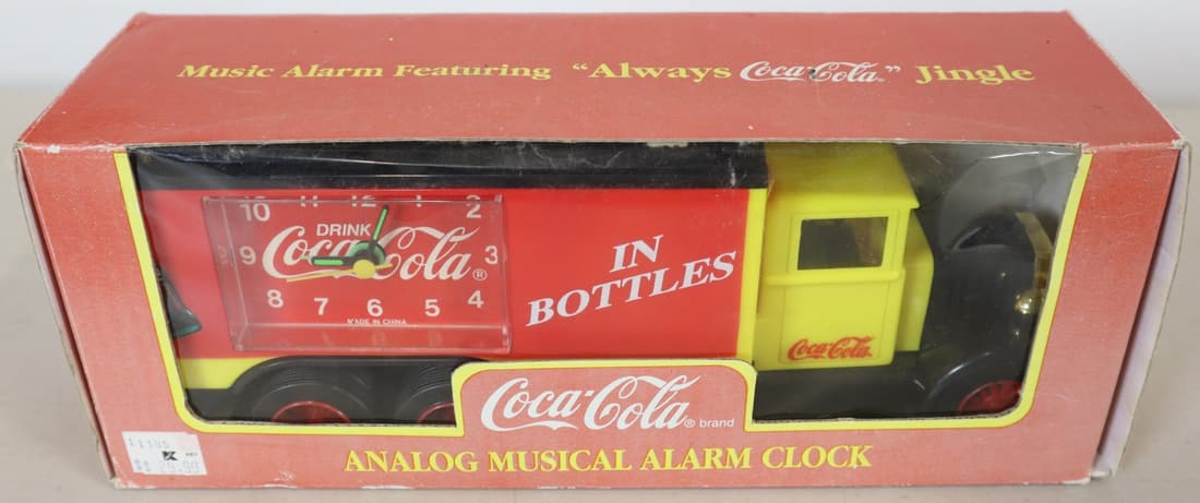 COCA COLA ANALOG MUSICAL ALARM