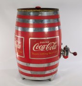COCA COLA BARREL DISPENSER Uni