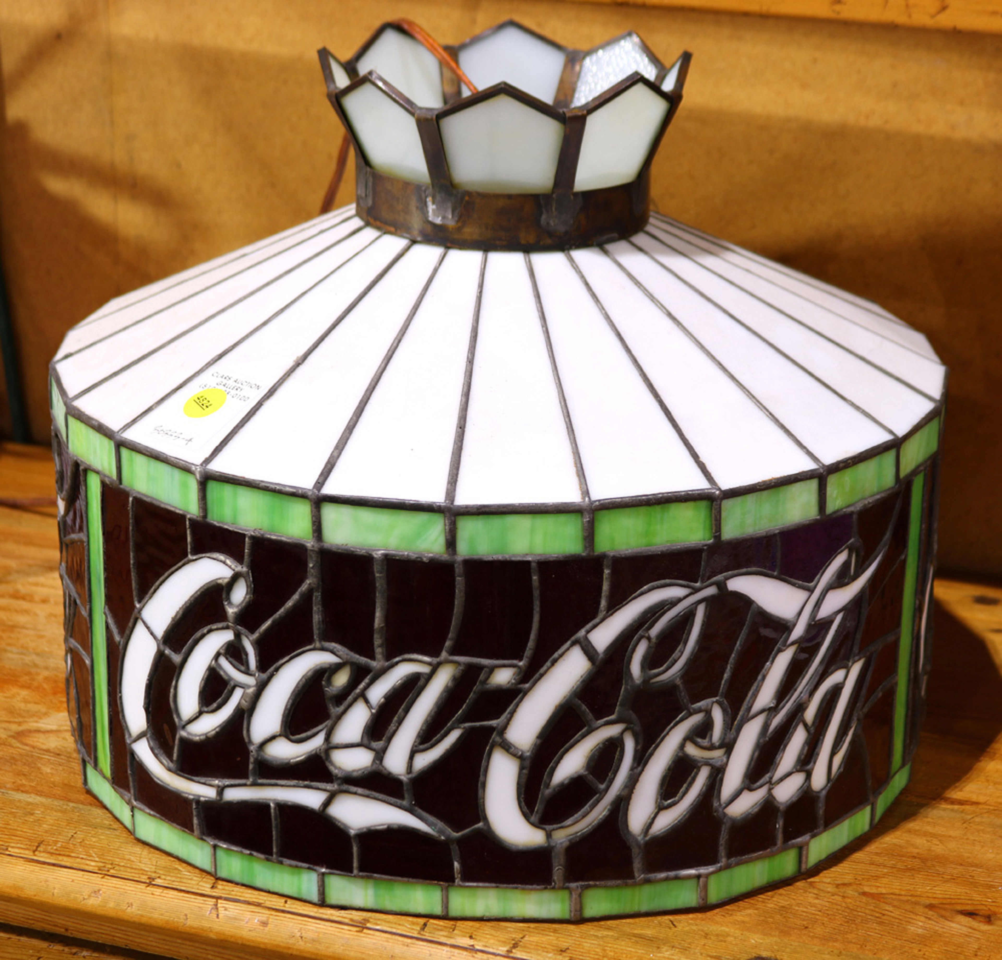 COCA COLA CEILING MOUNT LEADED