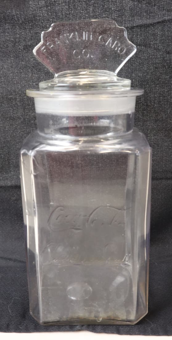 COCA COLA CHEWING GUM CANNISTER,