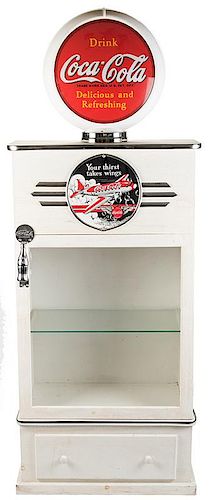 COCA-COLA CONTEMPORARY DISPLAY CASE