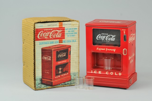 COCA-COLA DISPENSER STILL BANK