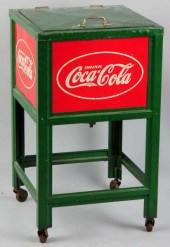 Coca-Cola Glascock Cooler. <br