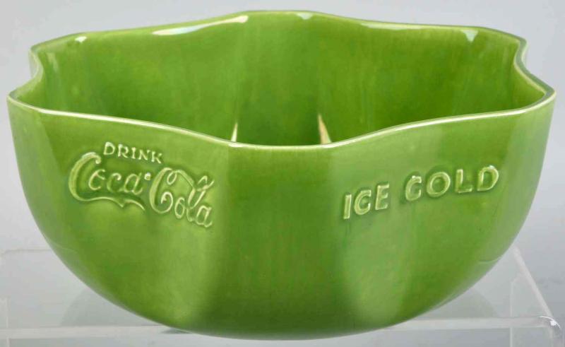 Coca-Cola Ice Bowl.  1930s. Only