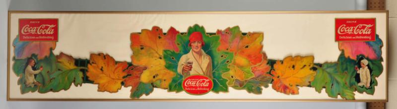 Coca-Cola Leaf Festoon.  1927. Only