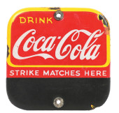 COCA-COLA MATCH STRIKE SIGN<br